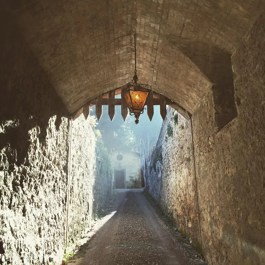 Фермерский дом Отель Castello Di Badia La Loggia Поджибонси