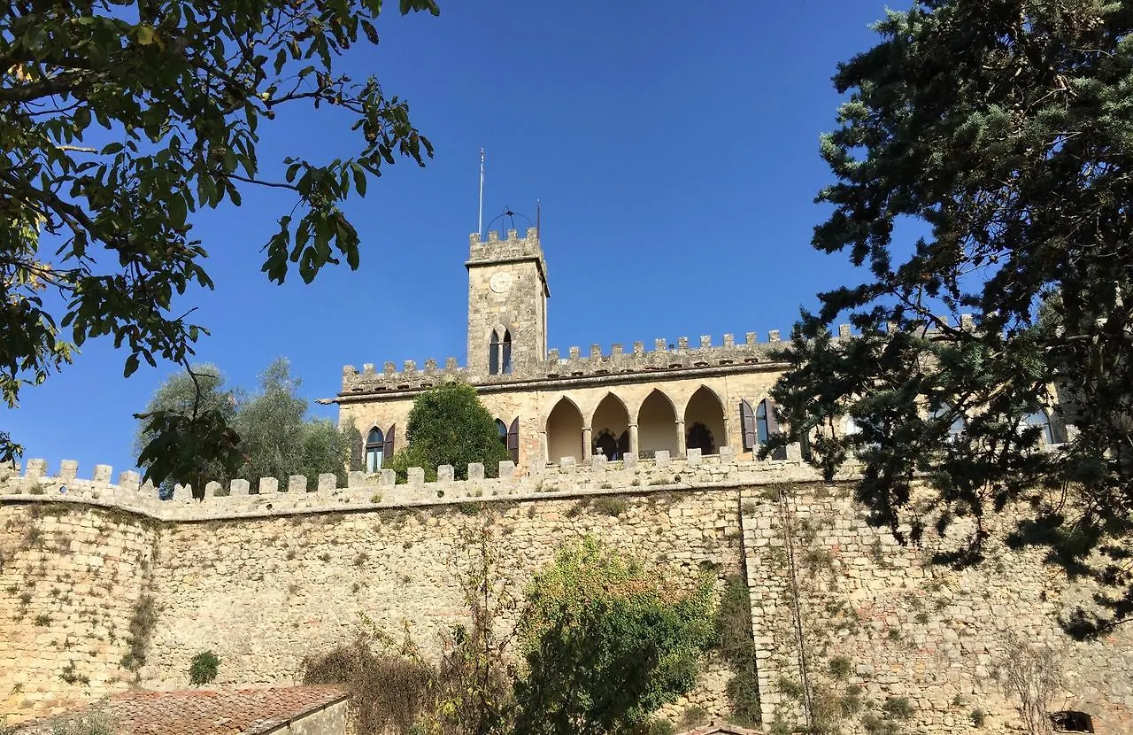 Фермерский дом Отель Castello Di Badia La Loggia Поджибонси